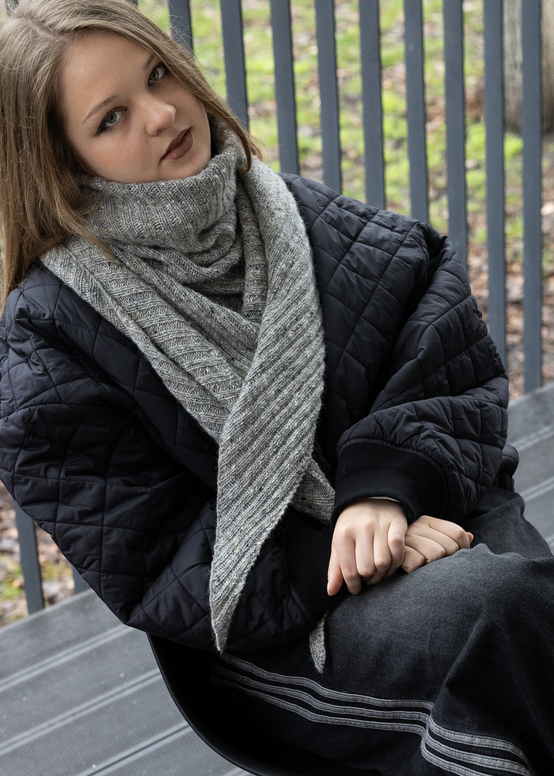 Hello Basic Ribbon Shawl - Зображення 2