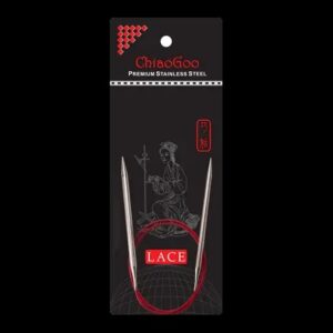 Спиці ChiaoGoo Red Lace 40 см сталеві кругові
